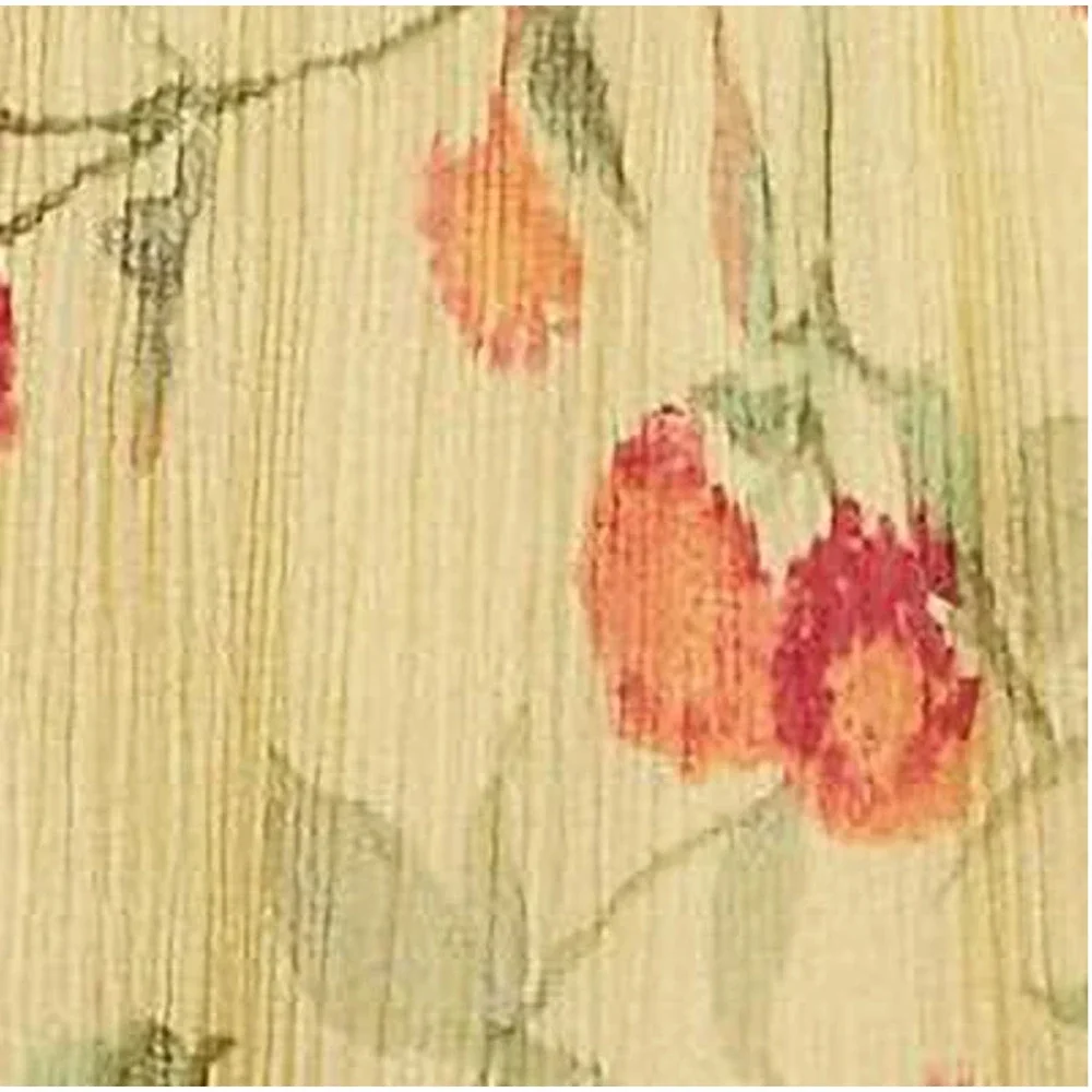 Ralph Lauren Butter Yellow Floral Dress Size 12 Off Shoulder Boho Ruffle Summer - Picture 3 of 4